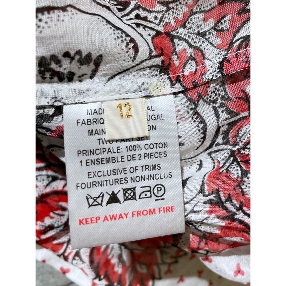 Nwt The Vampire's Wife The Guardian Meadow Rose Print Cotton Poplin Dress Us 8 — image 4 of 8
